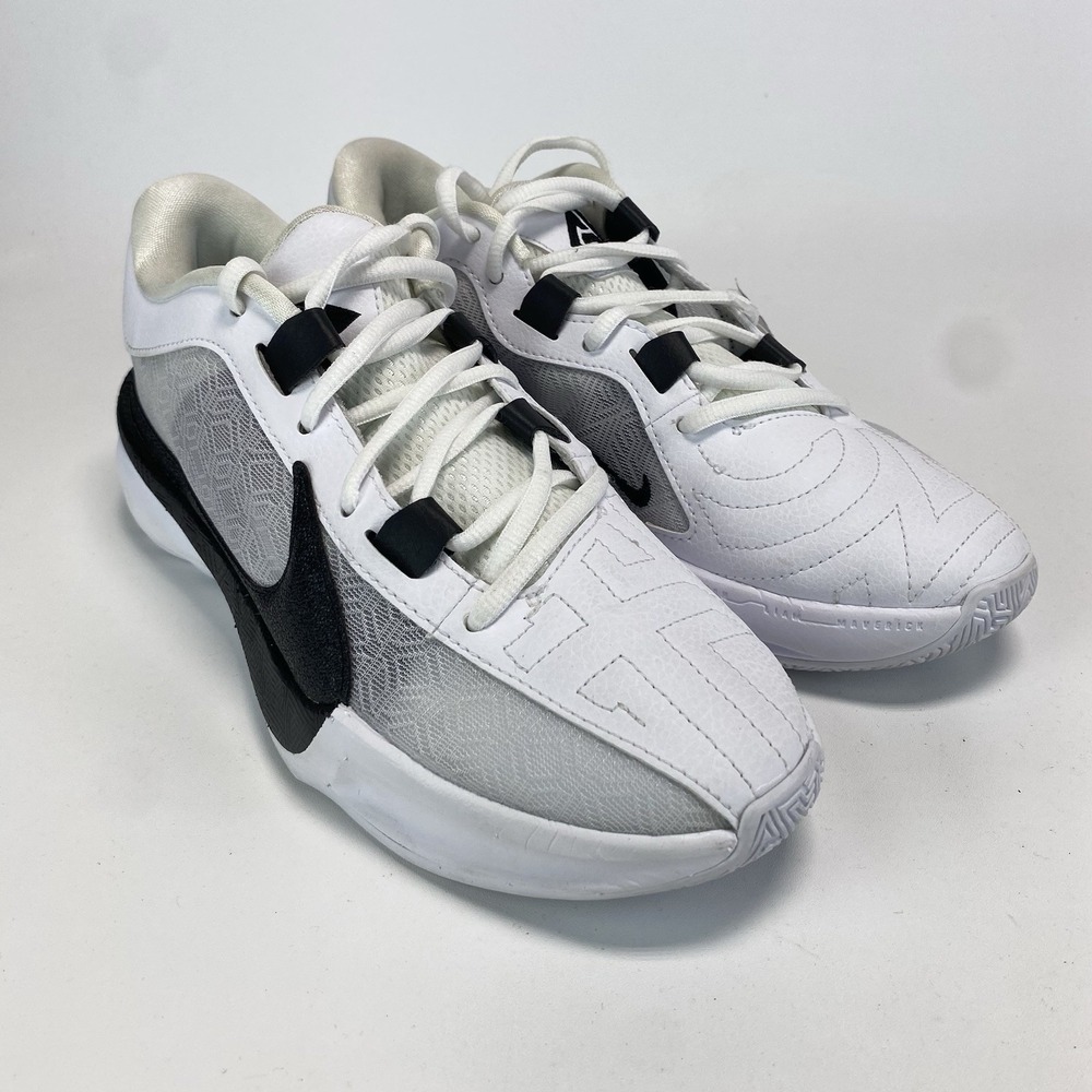 Nike Giannis Freak 5 Men's Low Top Shoes 6.5 White Navy Sneakers Basketball